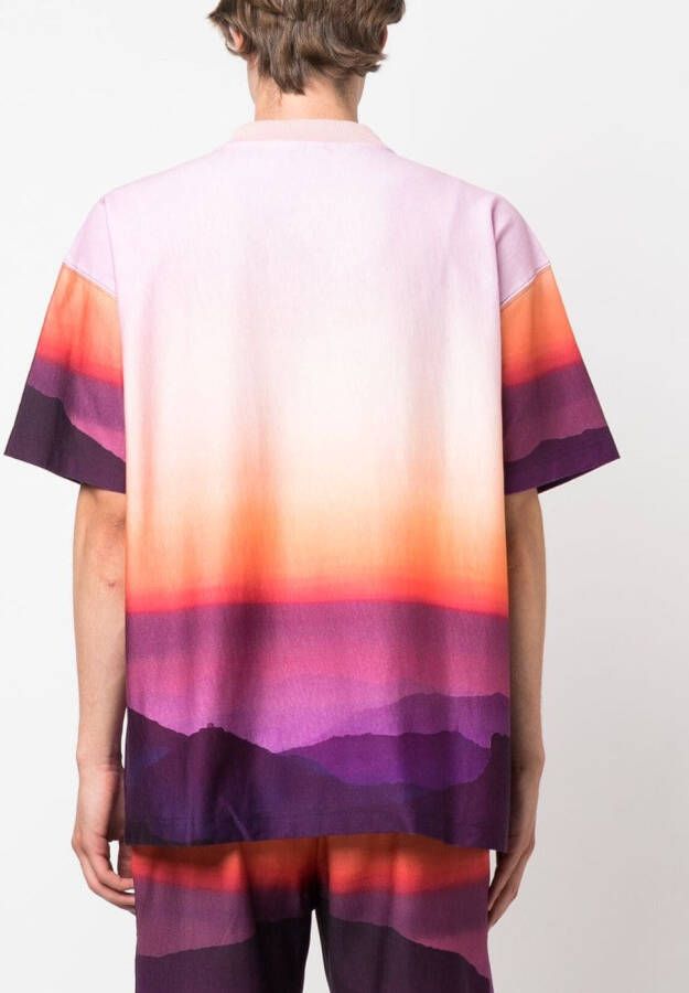BLUE SKY INN T-shirt met print Roze
