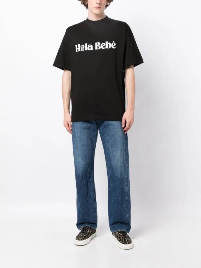 BLUE SKY INN T-shirt van biologisch katoen Zwart