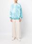 BLUE SKY INN Sweater met geborduurd logo Blauw - Thumbnail 2