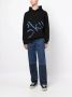 BLUE SKY INN Hoodie met logo-jacquard Zwart - Thumbnail 2