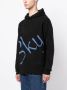 BLUE SKY INN Hoodie met logo-jacquard Zwart - Thumbnail 3