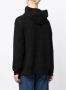 BLUE SKY INN Hoodie met logo-jacquard Zwart - Thumbnail 4