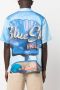 BLUE SKY INN Overhemd met geborduurd logo Blauw - Thumbnail 4