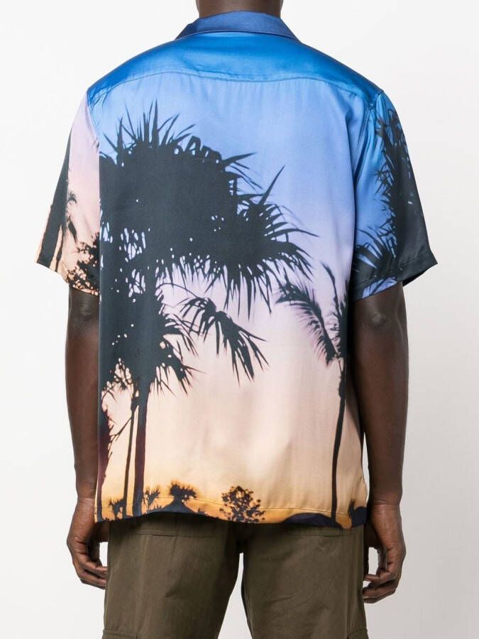 BLUE SKY INN Overhemd met grafische print Blauw