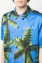 BLUE SKY INN Overhemd met palmboomprint Blauw - Thumbnail 5