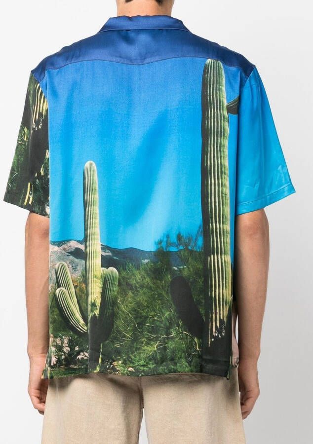 BLUE SKY INN Overhemd met print Blauw
