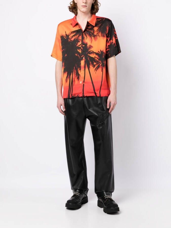 BLUE SKY INN Overhemd met print Oranje