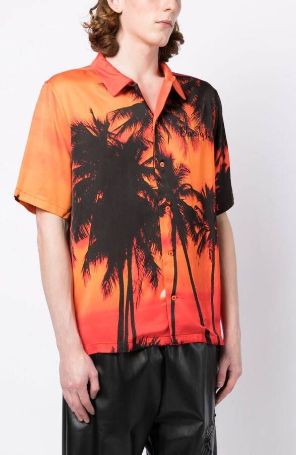 BLUE SKY INN Overhemd met print Oranje