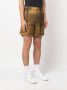 BLUE SKY INN Shorts met palmboomprint Bruin - Thumbnail 3