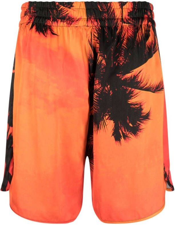 BLUE SKY INN Zwembroek met print Oranje