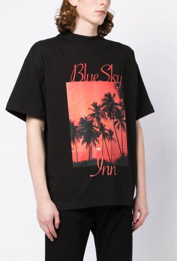 BLUE SKY INN T-shirt met print Zwart
