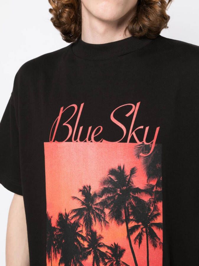 BLUE SKY INN T-shirt met print Zwart