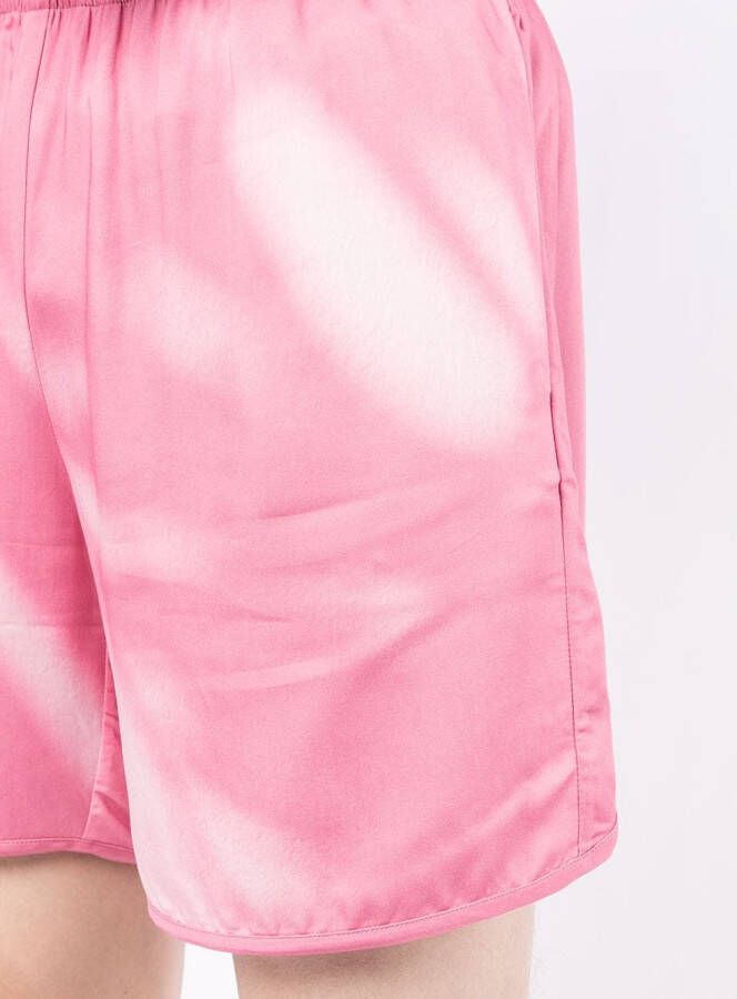 BLUE SKY INN Shorts met print Roze