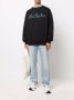 BLUE SKY INN Sweater met geborduurd logo Zwart - Thumbnail 2