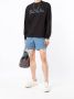 BLUE SKY INN Sweater met geborduurd logo Zwart - Thumbnail 2