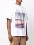 BLUE SKY INN T shirt met fotoprint heren katoen XL Wit - Thumbnail 3