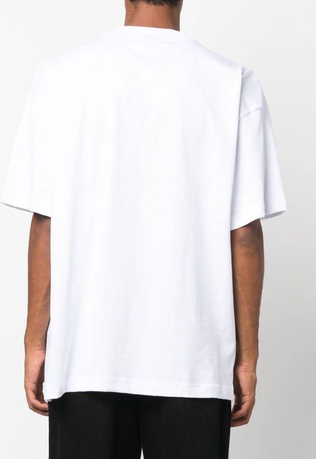 BLUE SKY INN T-shirt met logoprint Wit