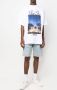 BLUE SKY INN T-shirt met palmboomprint Wit - Thumbnail 2