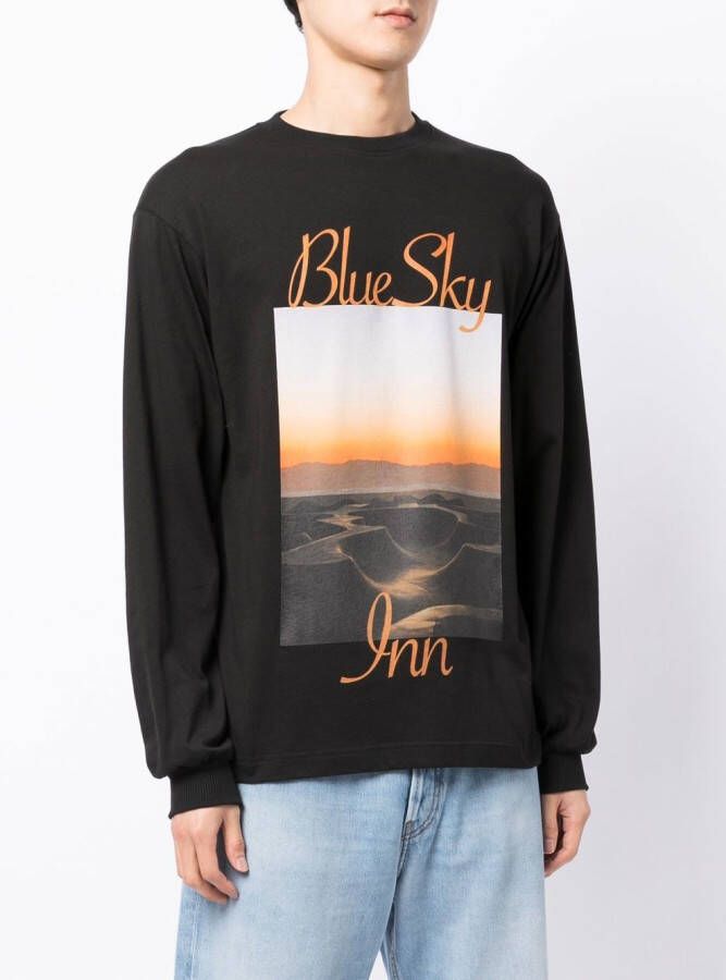BLUE SKY INN T-shirt met print Zwart