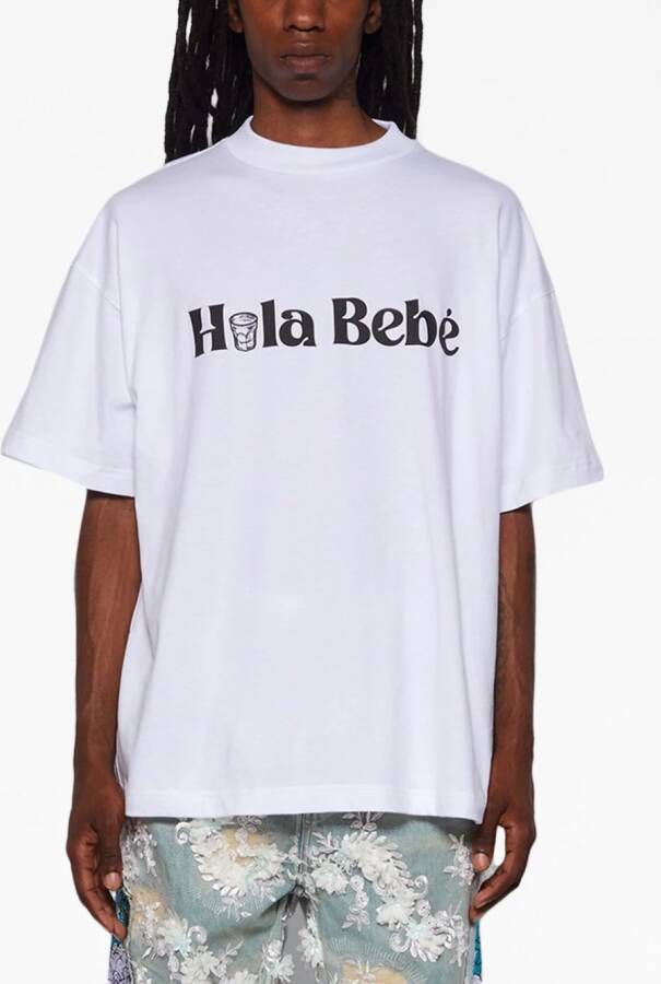 BLUE SKY INN T-shirt van biologisch katoen Wit