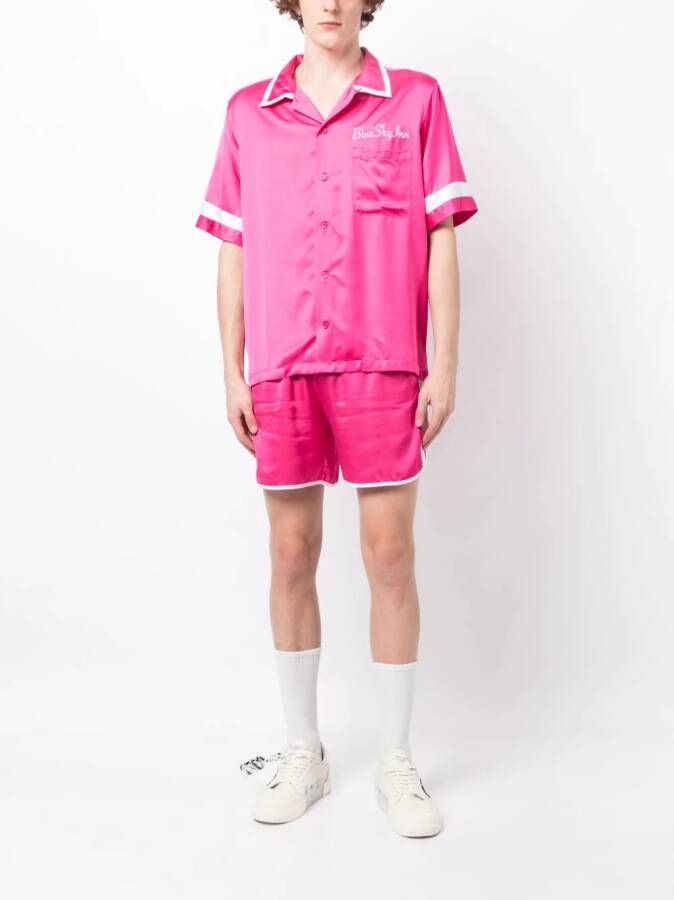 BLUE SKY INN Shorts met elastische tailleband Roze