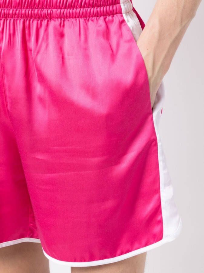 BLUE SKY INN Shorts met elastische tailleband Roze