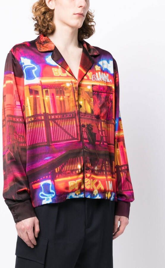 BLUE SKY INN Overhemd met print Rood