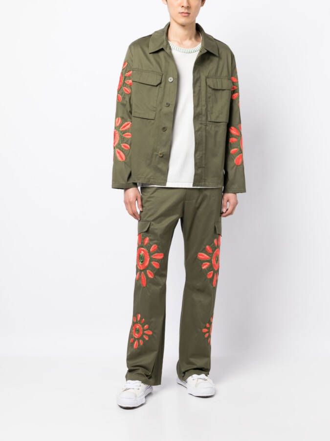 BLUEMARBLE Cargo broek Groen