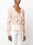 Blumarine Blouse met ruches Roze - Thumbnail 2