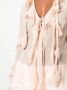 Blumarine Blouse met ruches Roze - Thumbnail 4