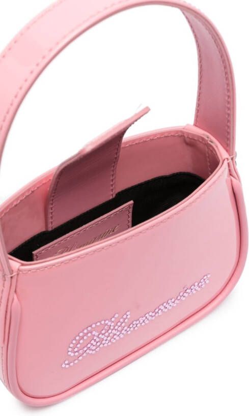Blumarine Shopper verfraaid met kristallen Roze