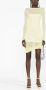 Blumarine Mini-jurk met lange mouwen Geel - Thumbnail 2