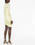 Blumarine Mini-jurk met lange mouwen Geel - Thumbnail 4