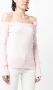 Blumarine Top met bloemenpatch Roze - Thumbnail 3