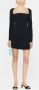 Blumarine Gebreide mini-jurk Zwart - Thumbnail 2