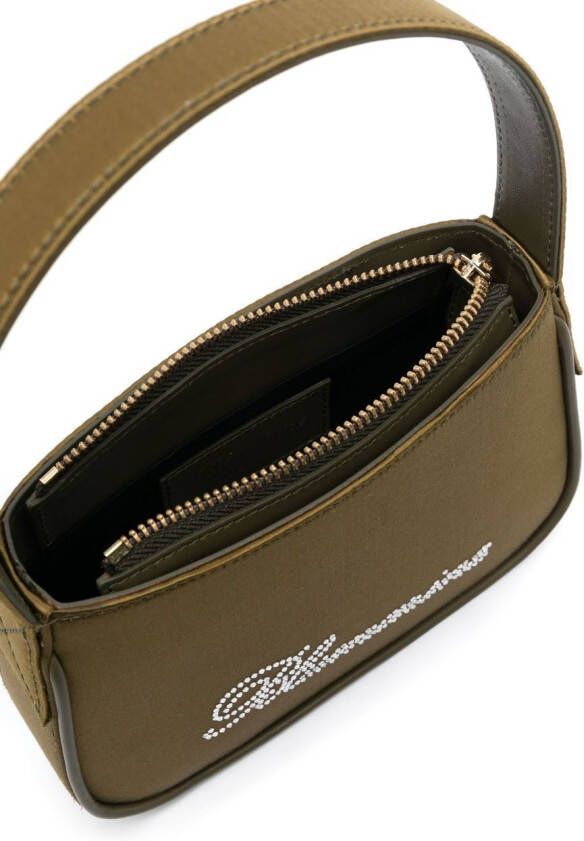 Blumarine Tas verfraaid met stras Groen