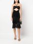 Blumarine Geplooide jurk Zwart - Thumbnail 2