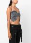 Blumarine Haltertop met patroon Zwart - Thumbnail 3