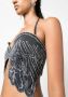 Blumarine Haltertop met patroon Zwart - Thumbnail 5