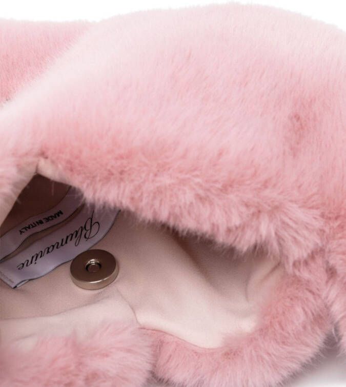 Blumarine Shopper met hartvorm Roze