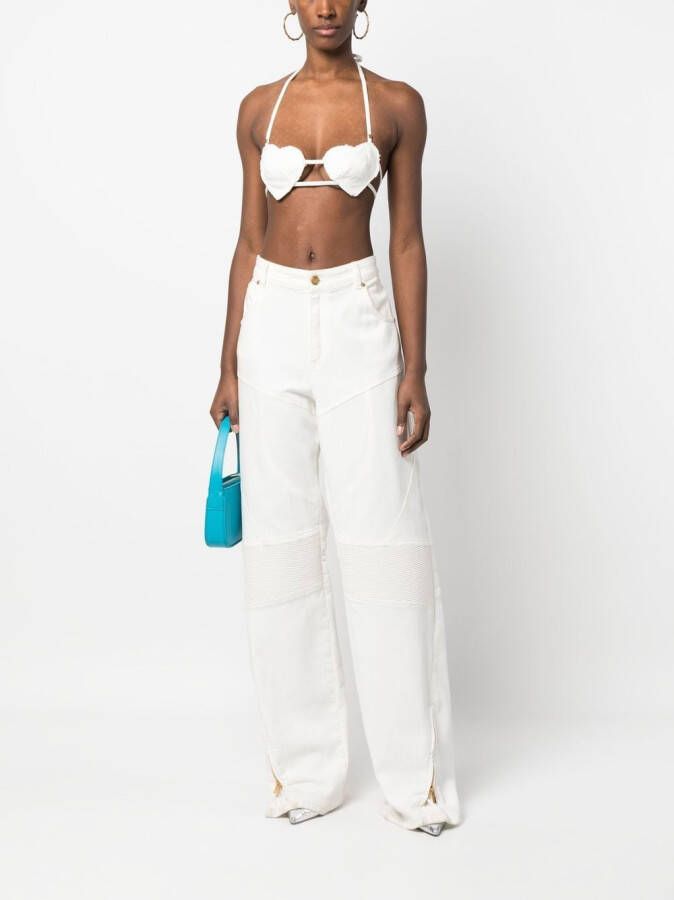 Blumarine High waist jeans Wit