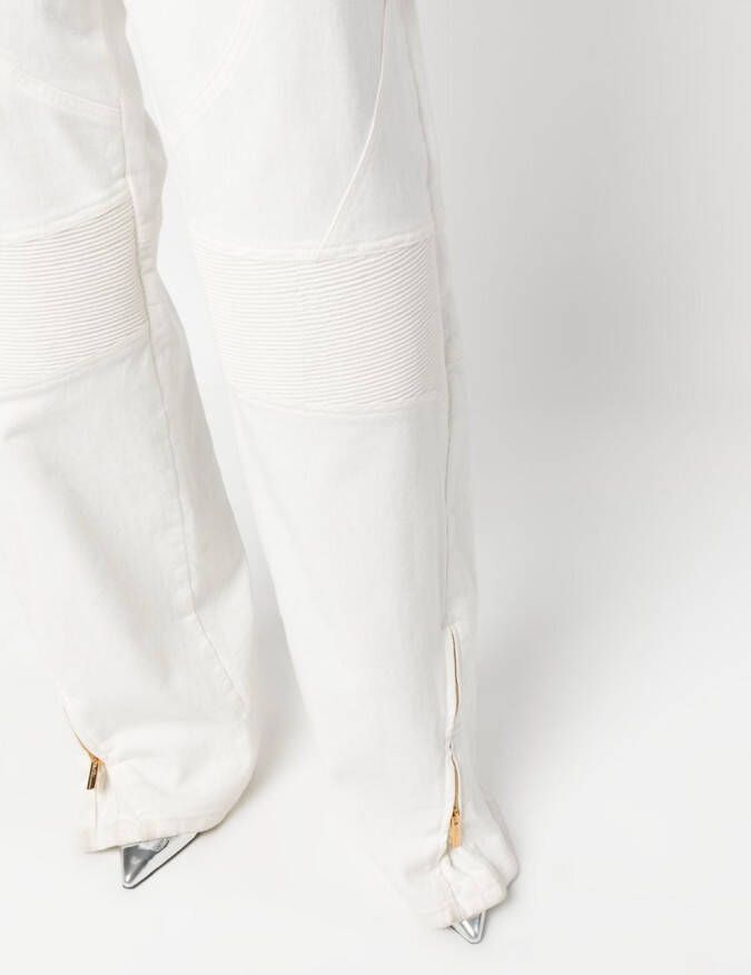 Blumarine High waist jeans Wit