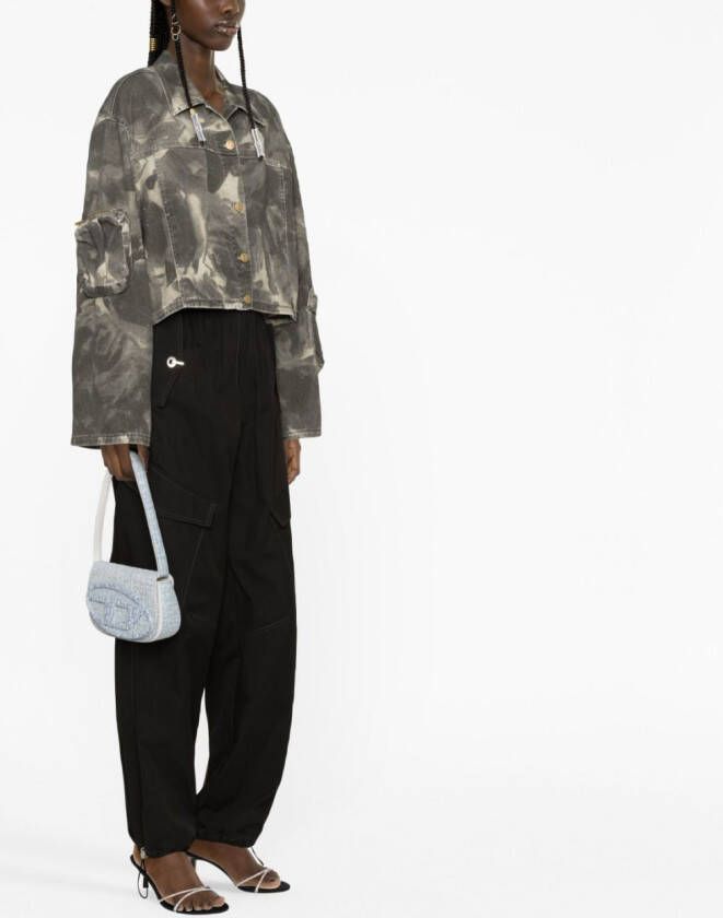 Blumarine Jack met abstracte print Grijs