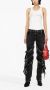 Blumarine Jeans met ruche detail Zwart - Thumbnail 2