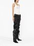 Blumarine Jeans met ruche detail Zwart - Thumbnail 3