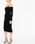 Blumarine Jurk met open schouders Zwart - Thumbnail 3