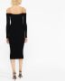 Blumarine Jurk met open schouders Zwart - Thumbnail 4