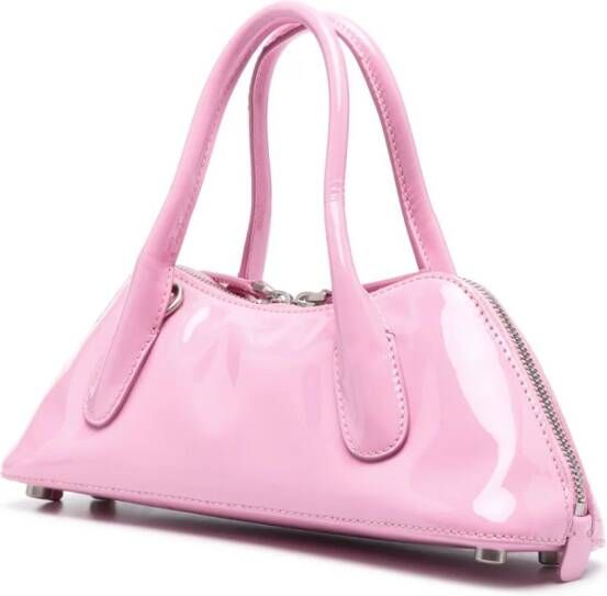 Blumarine Leren shopper Roze
