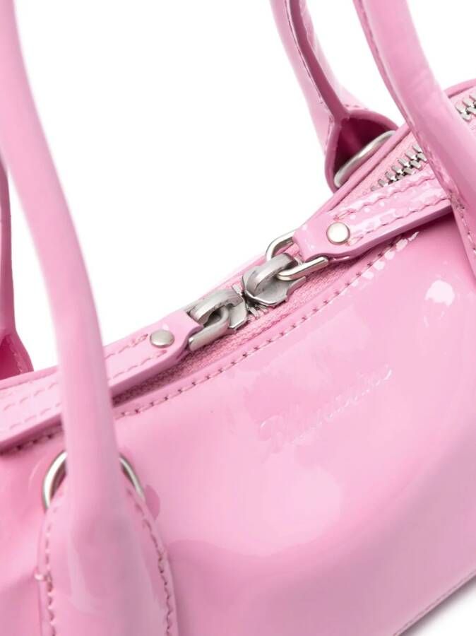 Blumarine Leren shopper Roze
