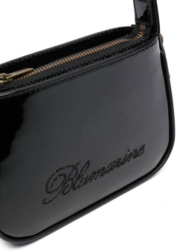 Blumarine Leren tas Zwart
